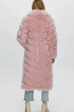 Select Cashmere Goat Diagonal Coat