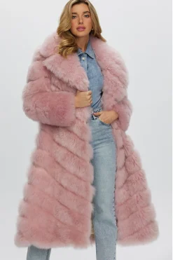 Select Cashmere Goat Diagonal Coat