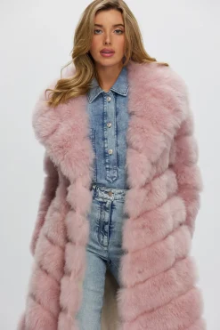 Select Cashmere Goat Diagonal Coat