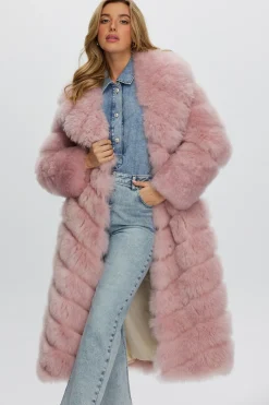 Select Cashmere Goat Diagonal Coat