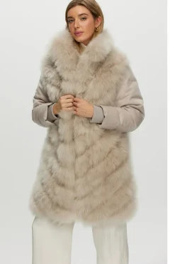 Select Cashmere Goat Diagonal Stroller With Loro Piana Cashmere Sleeves And Back