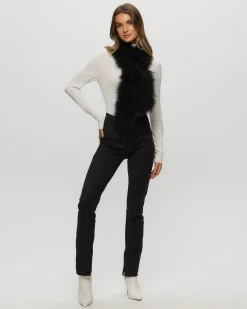 Select Cashmere Goat Pull-Through Scarf