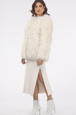 Select Lamb Collarless Jacket