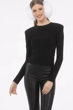 Select Lamb Earmuffs With Leather Frame