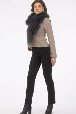 Select Lamb Pull-Through Scarf