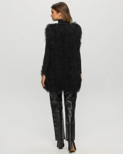 Select Mongolian Lamb Vertical Layer Vest