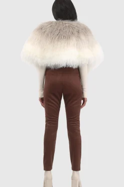 Select Mongolian Shearling Lamb Shawl