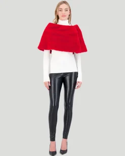Select Shearling Lamb Capelet