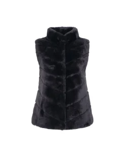 Select Shearling Lamb Chevron Vest