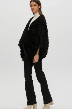 Select Shearling/Suede Lamb Floral Embroidered Jacket Reversible To Loro Piana Cashmere & Wool