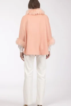 Select Wool Cape With Select Lamb Collar And Cuffs