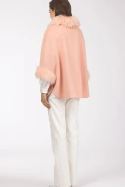 Select Wool Cape With Select Lamb Collar And Cuffs