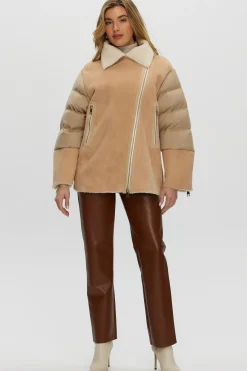 Shearling And Loro Piana Cashmere Quilted Jacket