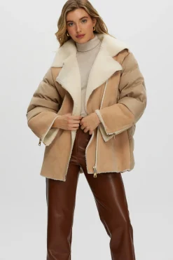 Shearling And Loro Piana Cashmere Quilted Jacket