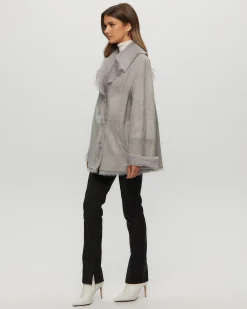 Shearling Lamb Jacket With Toscana Lamb Collar And Cuffs